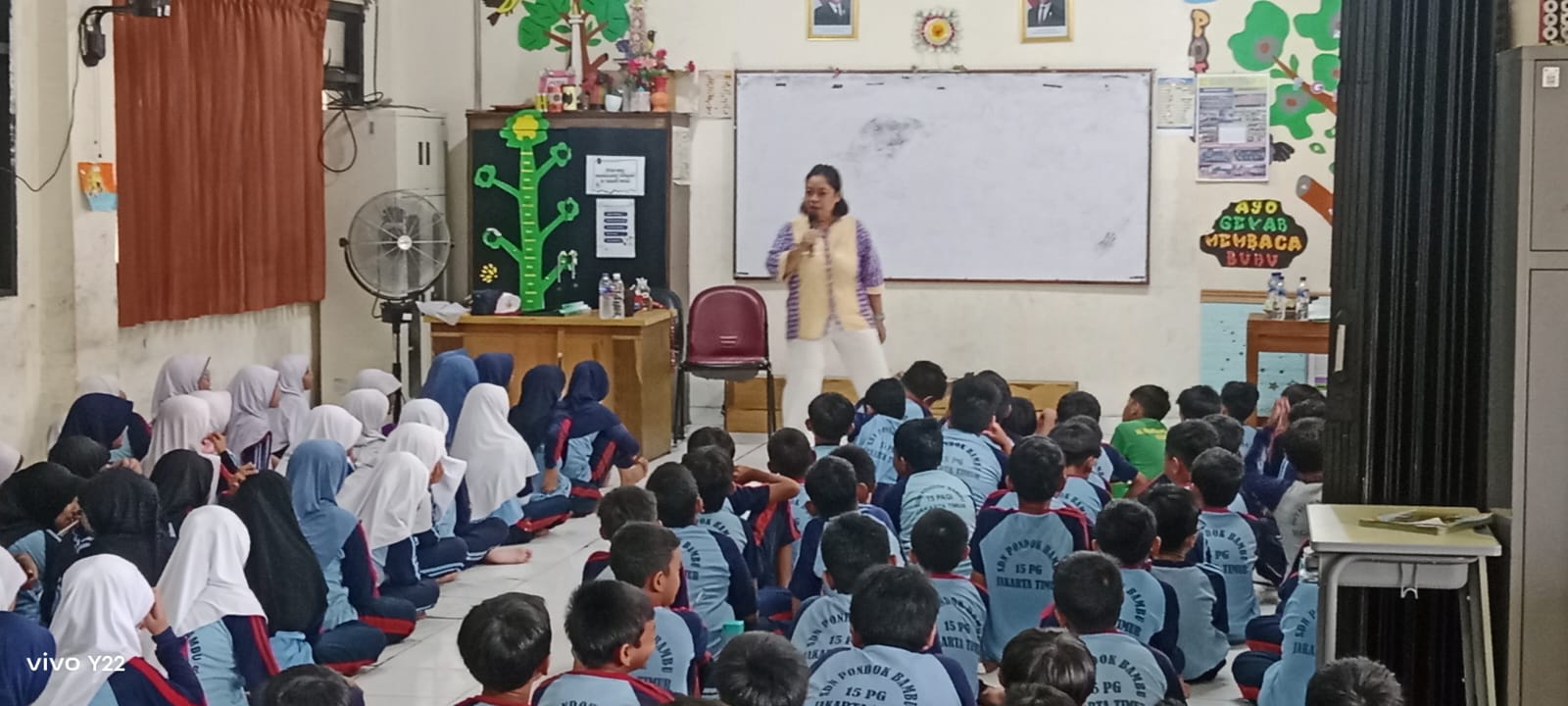 Wisata LiterAsyik Ke SDN Pondok Bambu 15 Pagi